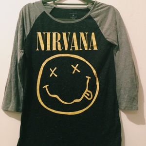 Long Sleeve Nirvana Shirt